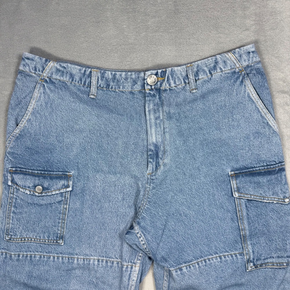 rag & bone miramar Nora cargo pant sweat pant Light Blue Women's Jeans 31 - Picture 10 of 16